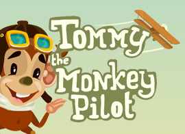 Tommy the Monky Pilot game